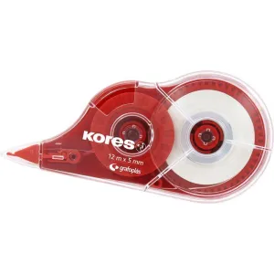 Cinta Correctora Kores Roller 12Mx5Mm 00029551