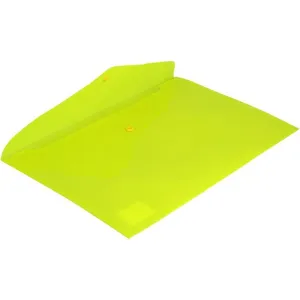 Sobre Plastico Grafoplas Broche Folio Fluor Amarillo 04871661