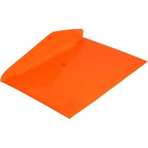 Sobre Plastico Grafoplas Broche Folio Fluor Naranja 04871656