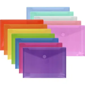 Sobre Plastico Grafoplas Velcro A6 Translucido Azul Cielo 04872633