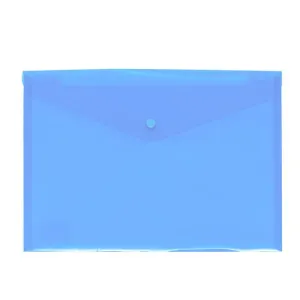 Sobre Plastico Grafoplas Broche Folio Translucido Azul Soft 04871291