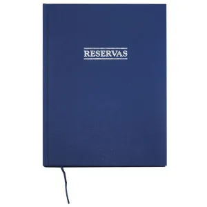 Libro Reservas Grafoplas A4 96 Hojas Azul 16400030