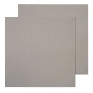 Hoja Carton Contracolado 30,5X30,5Cm 2Mm Grosor Gris 37010071