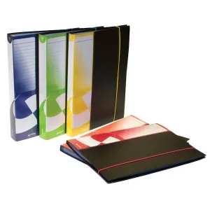Carpeta Fundas Plastico Poliuro 80 Grafoplas Folio Personalizable Negro Opaca 39708010