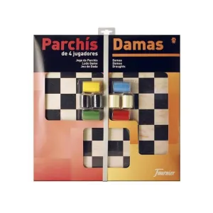 PARCHIS DAMAS TABLERO GRANDE
