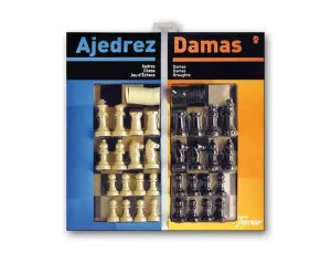 AJEDREZ-DAMAS MADE+ACC.PLA FOURN 29459 40X40