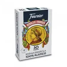BARAJA ESPAÑOLA FOURNIER Nº 2100 50 CARTAS PLASTICO