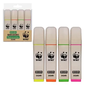 Pack 4 Marcadores Dohe Fluorescente Eco 51097