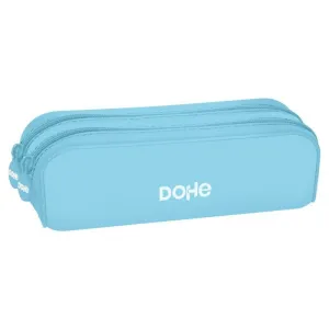 Portatodo Silicona Dohe Soft Touch 2 Compartimentos Azul 51971