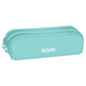 Portatodo Silicona Dohe Soft Touch 2 Compartimentos Verde 51973