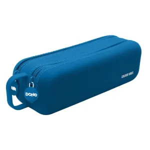 Portatodo Silicona Dohe Vibes 2 Compartimentos Azul 52294