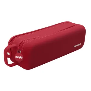 Portatodo Silicona Dohe Vibes 2 Compartimentos Rojo 52295