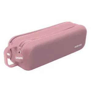 Portatodo Silicona Dohe Vibes 2 Compartimentos Rosa 52299