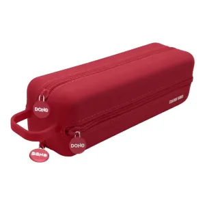 Portatodo Silicona Dohe Vibes 4 Compartimentos Rojo 52304