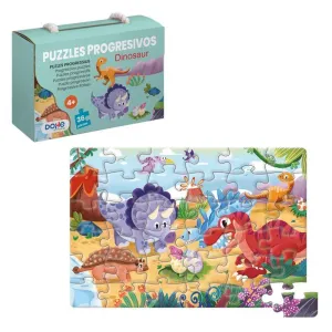 Puzzle Dohe 36 Piezas Dinosaur 65010