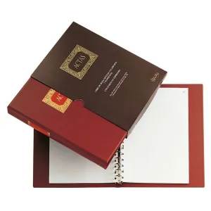 Libro Actas Miquelrius A4 100 Hojas 70Gr Hojas Moviles 4102