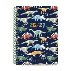 Agenda Escolar Miquelrius 26/27 Semana Vista 150X213Mm Junior Dinos Mr21032