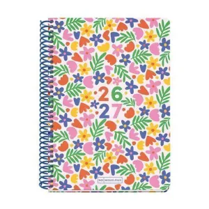 Agenda Escolar Miquelrius 26/27 Semana Vista 150X213Mm Junior Flowery Mr21034