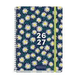 Agenda Escolar Miquelrius 26/27 Día Página 154X215Mm Margaritas Mr21143