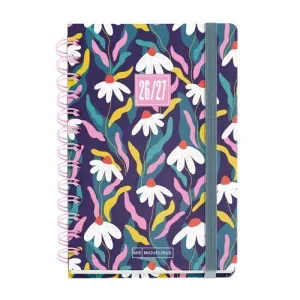 Agenda Escolar Miquelrius 26/27 Día Página 123X178Mm Academy Wire Equinácea Mr21269