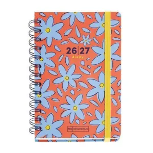 Agenda Escolar Miquelrius 26/27 Semana Vista 123X178Mm Academy Wire Spring Mr21270