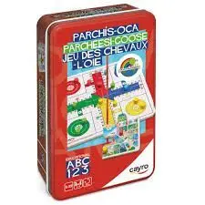 PARCHIS OCA: CAJA METALICA