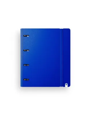 Carpeblock Carchivo Plastico 360 A4 100 Hojas 90Grs Cuadricula 5Mm Style Azul 12407409