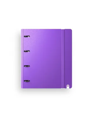 Carpeblock Carchivo Plastico 360 A4 100 Hojas 90Grs Cuadricula 5Mm Style Violeta 12407462