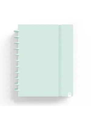 Cuaderno Discos Carchivo Ingeniox A4 80 Hojas 100Grs Cuadricula 5Mm Menta 66024117