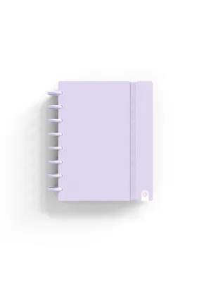 Cuaderno Discos Carchivo Ingeniox A5 80 Hojas 100Grs Cuadricula 5Mm Malva 66025118