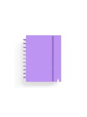 Cuaderno Discos Carchivo Ingeniox A4 80 Hojas 100Grs Cuadricula 5Mm Violeta 66024113