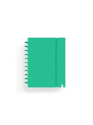 Cuaderno Discos Carchivo Ingeniox A4 80 Hojas 100Grs Cuadricula 5Mm Verde 66024116