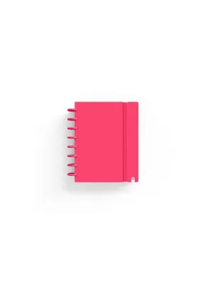 Cuaderno Discos Carchivo Ingeniox A5 80 Hojas 100Grs Cuadricula 5Mm Rojo 66025112