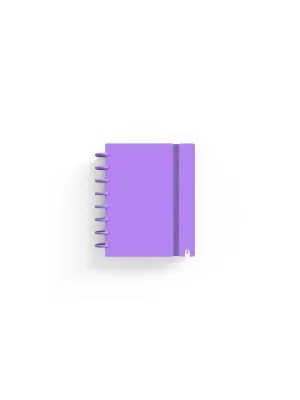 Cuaderno Discos Carchivo Ingeniox A5 80 Hojas 100Grs Cuadricula 5Mm Violeta 66025113
