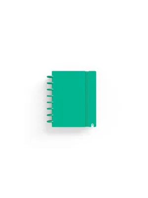 Cuaderno Discos Carchivo Ingeniox A5 80 Hojas 100Grs Cuadricula 5Mm Verde 66025116