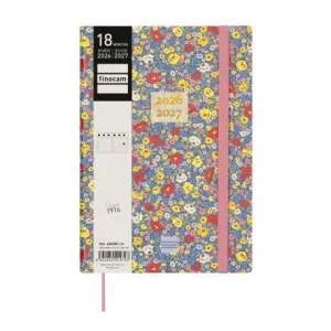 Agenda Finocam 26/27 Semana Vista Vertical 140X204Mm 18 Meses Encuadernada Mara Girl Y10