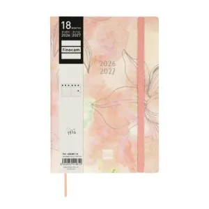 Agenda Finocam 26/27 Semana Vista Vertical 140X204Mm 18 Meses Encuadernada Mara Pretty Y10