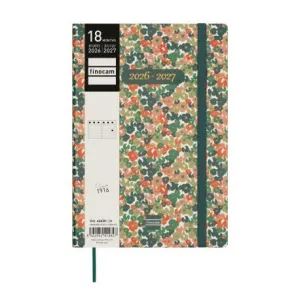 Agenda Finocam 26/27 Semana Vista Vertical 140X204Mm 18 Meses Encuadernada Mara Daisy Y10