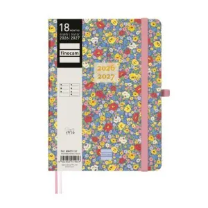 Agenda Finocam 26/27 Semana Vista 140X190Mm 18 Meses Encuadernada Minimal Girl M5