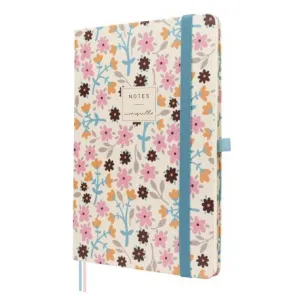 Cuaderno de Notas Finocam Moniquilla 148X210Mm Azul Tapa Dura
