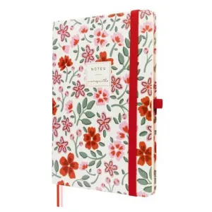 Cuaderno de Notas Finocam Moniquilla 148X210Mm Rojo Tapa Dura