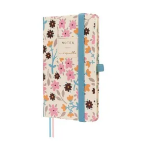 Cuaderno de Notas Finocam Moniquilla 90X150Mm Azul Tapa Dura