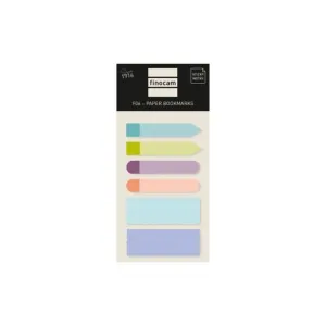 Set de Banderitas Adhesivas Finocam 70X150Mm Papel