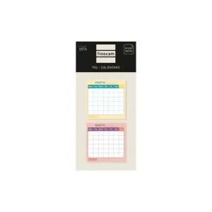 Posits Planificadores Finocam sin Fechas Mensual 70X150Mm Encolado