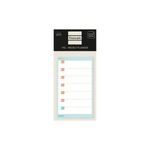 Posits Planificadores Finocam sin Fechas Semanal 70X150Mm Encolado