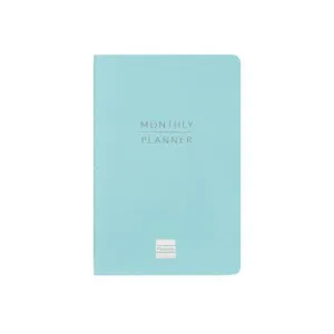 Planificador Finocam sin Fechas Mensual 100X150Mm Grapado Haiku Azul M3