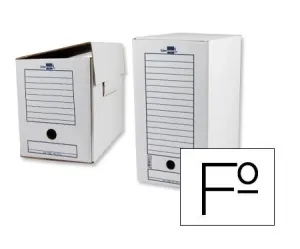 Caja Archivo Definitivo Carton Liderpapel Folio Doble 74866
