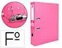 Archivador Palanca Liderpapel Folio Lomo Ancho 75Mm Rosa Ay27