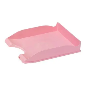 Bandeja Portadocumentos Plastico Faibo Rosa Pastel 93-32