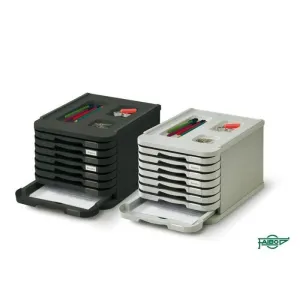Modulo 8 Cajones Plastico Faibo Gris 1008-08